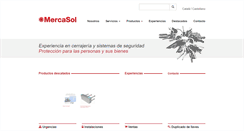 Desktop Screenshot of mercasol.cat